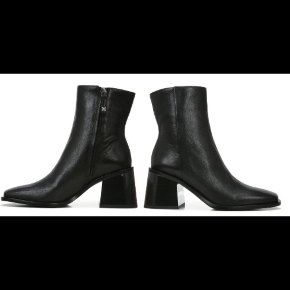 NIB Sam Edelman Winnie Black Ankle Boots 9 1/2M